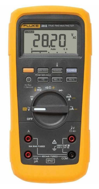 Fluke 28II Endüstriyel True Rms Dijital Multimetre