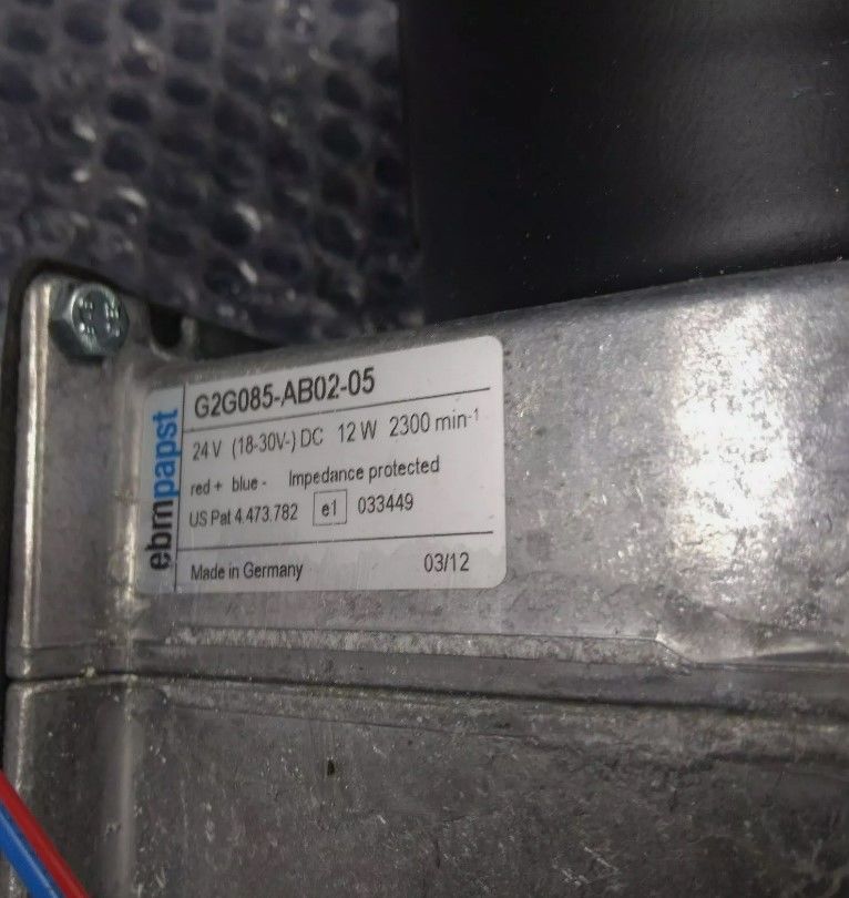 EBMPAPST G2G085-AB02-05 FAN