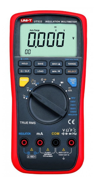 Unit UT533 True RMS İzolasyon Megeri
