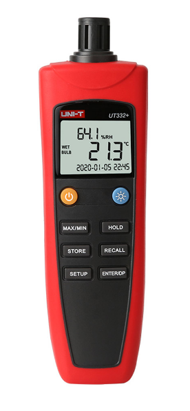 Unit UT332+ Sıcaklık ve Nem Ölçme Cihazı