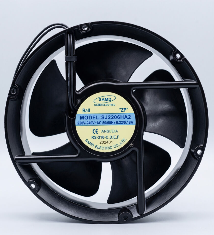SJ2206HA2 AC 220V Metal Aksiyel Fan