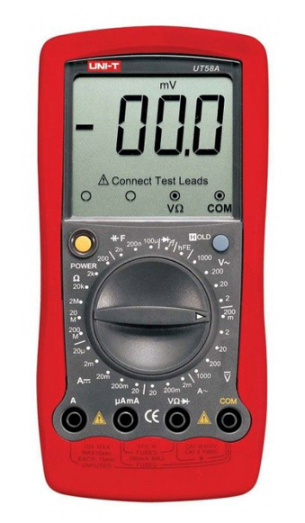 Unit UT58A Dijital Multimetre