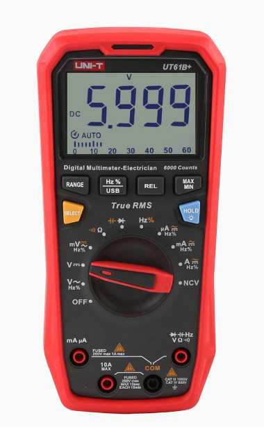 Unit UT61B+ 1000V True Rms Dijital Multimetre