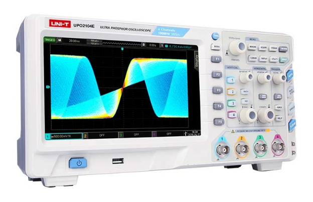 Unit UPO2104E Ultra Fosforlu Osiloskop