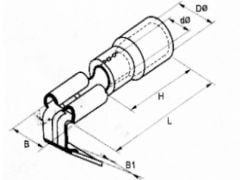 FDEG 2862 DİŞİ-ERKEK GERİ DÖNÜŞLÜ TERMİNAL