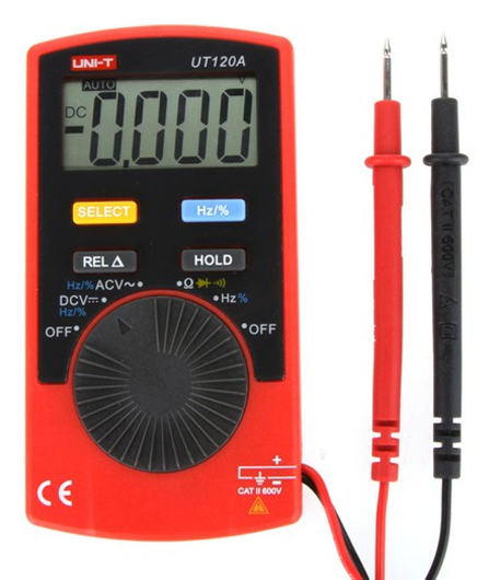 Unit UT120A Cepte Taşınabilir Dijital Multimetre