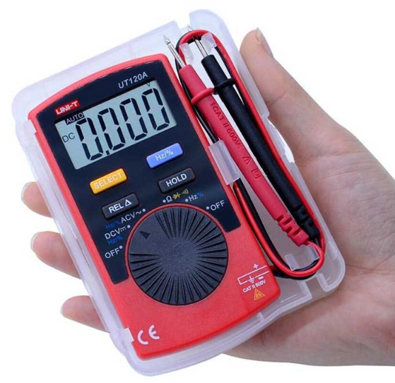 Unit UT120A Cepte Taşınabilir Dijital Multimetre