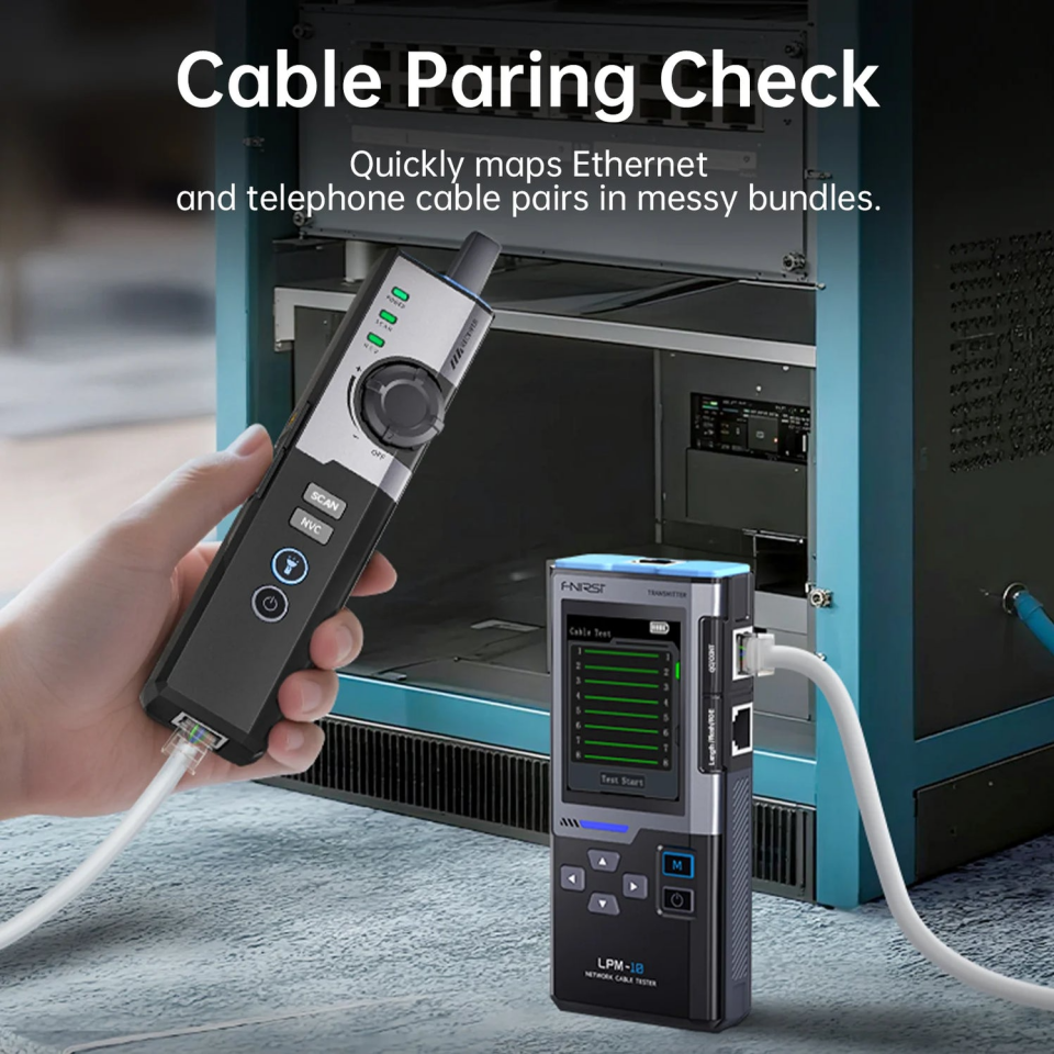 FNIRSI LPM-10A Multi Fonksiyon Network Kablo Test Cihazı