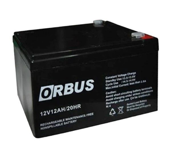 ORBUS 12V 12 AH KURU AKÜ