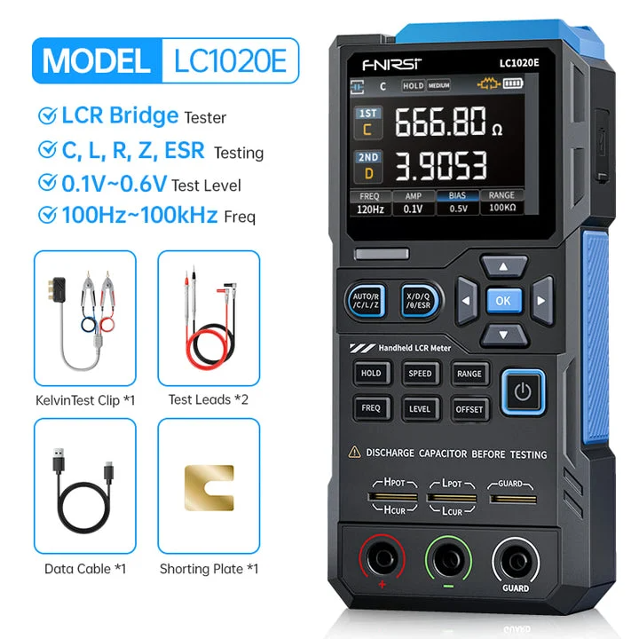 Fnirsi LC1020E Dijital LCR ESR Test Cihazı