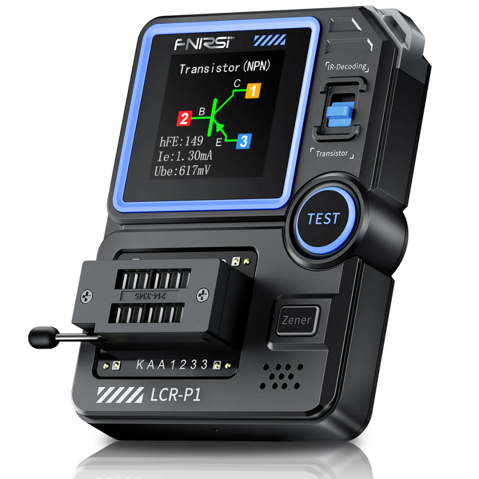 Fnirsi LCR-P1 Çok Fonksiyonlu Transistör Test Cihazı