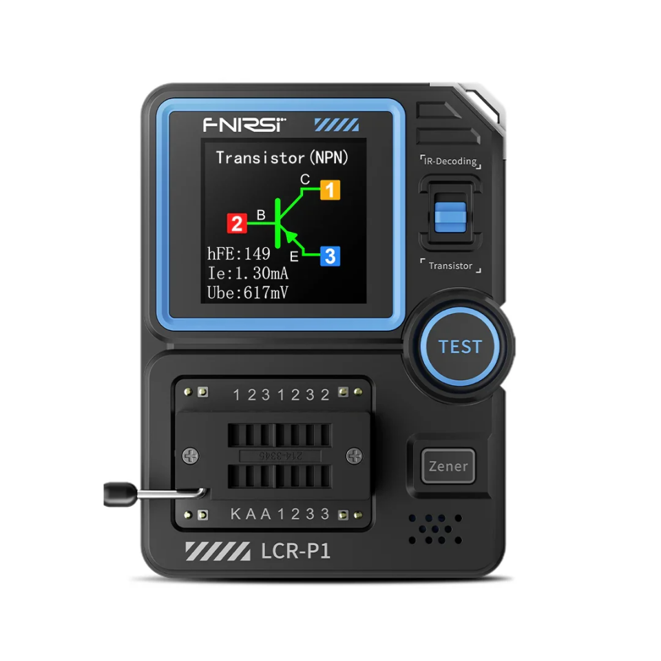 Fnirsi LCR-P1 Çok Fonksiyonlu Transistör Test Cihazı