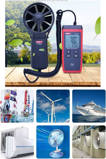 Unit UT363S Mini Dijital Rüzgar Hızı Ölçer Anemometre
