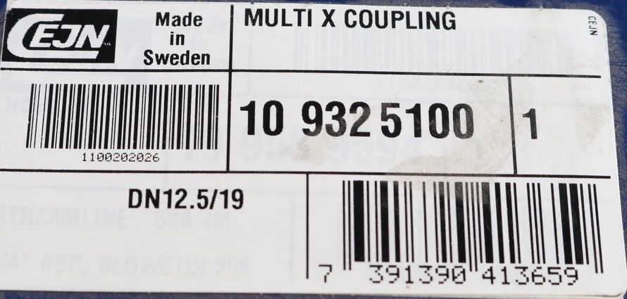 CEJN 10-932-5100 , R100684275 ÇOK HIZLI DİŞİ BAĞLANTI BLOĞU
