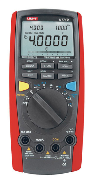 Unit UT71D Akıllı Tip Dijital Multimetre