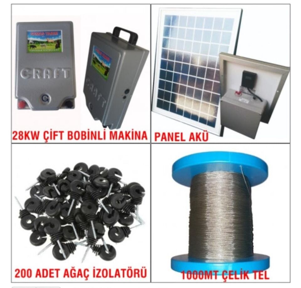 28KW ÇİFT BOBİNLİ MAKİNA ELEKTRİKLİ TEL