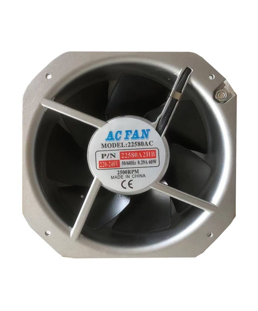 225x225x80mm 220V AC Kare Fan
