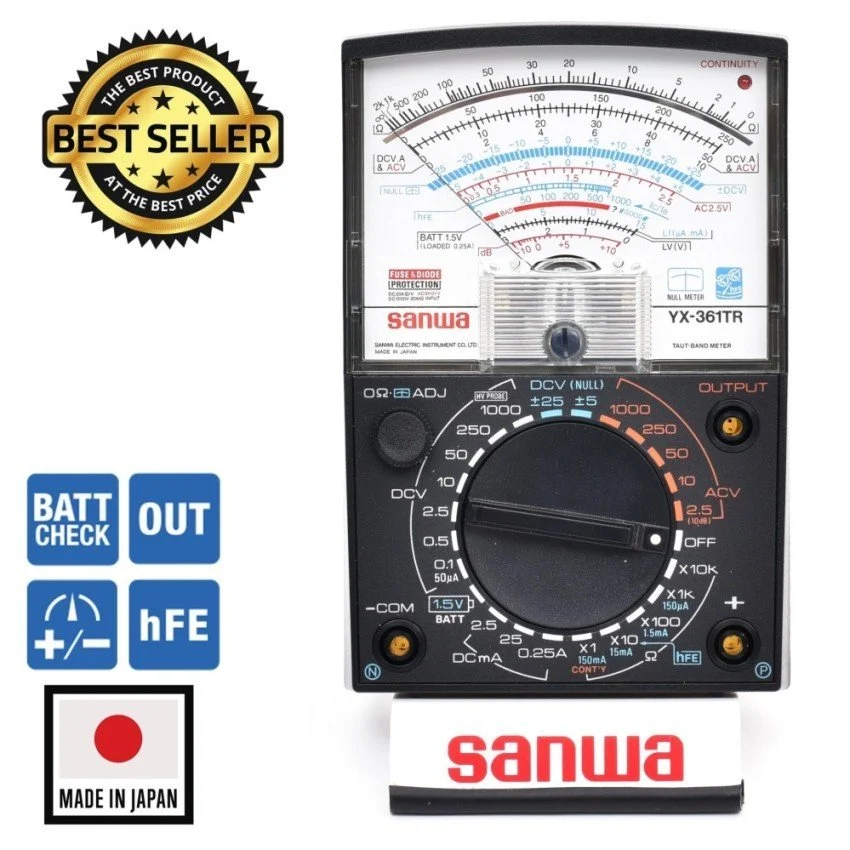 Sanwa YX-361TR Analog Multimetre