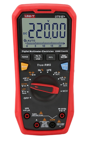Unit UT61E+ 1000V True RMS Dijital Multimetre