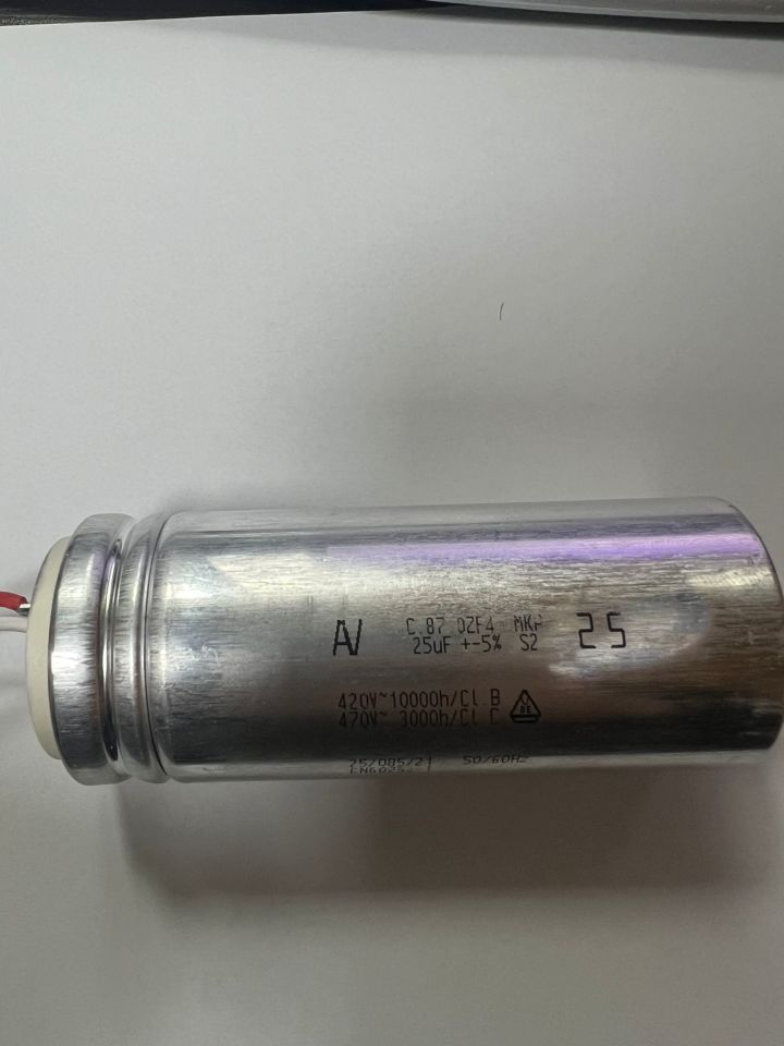 ARCOTRONICS C.87 0ZF4.MKP 25MF 450V