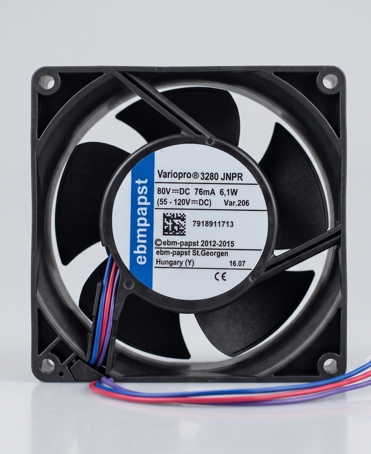 EBMPAPST 3280JNPR 80V DC Aksiyel Fan