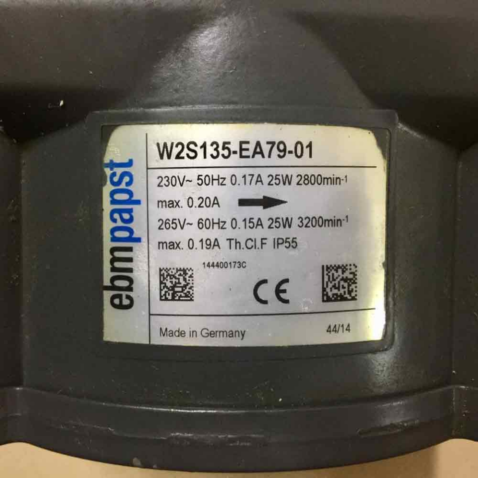 EBMPAPST W2S135-EA79-01 Aksiyel Fan 135mm 230V