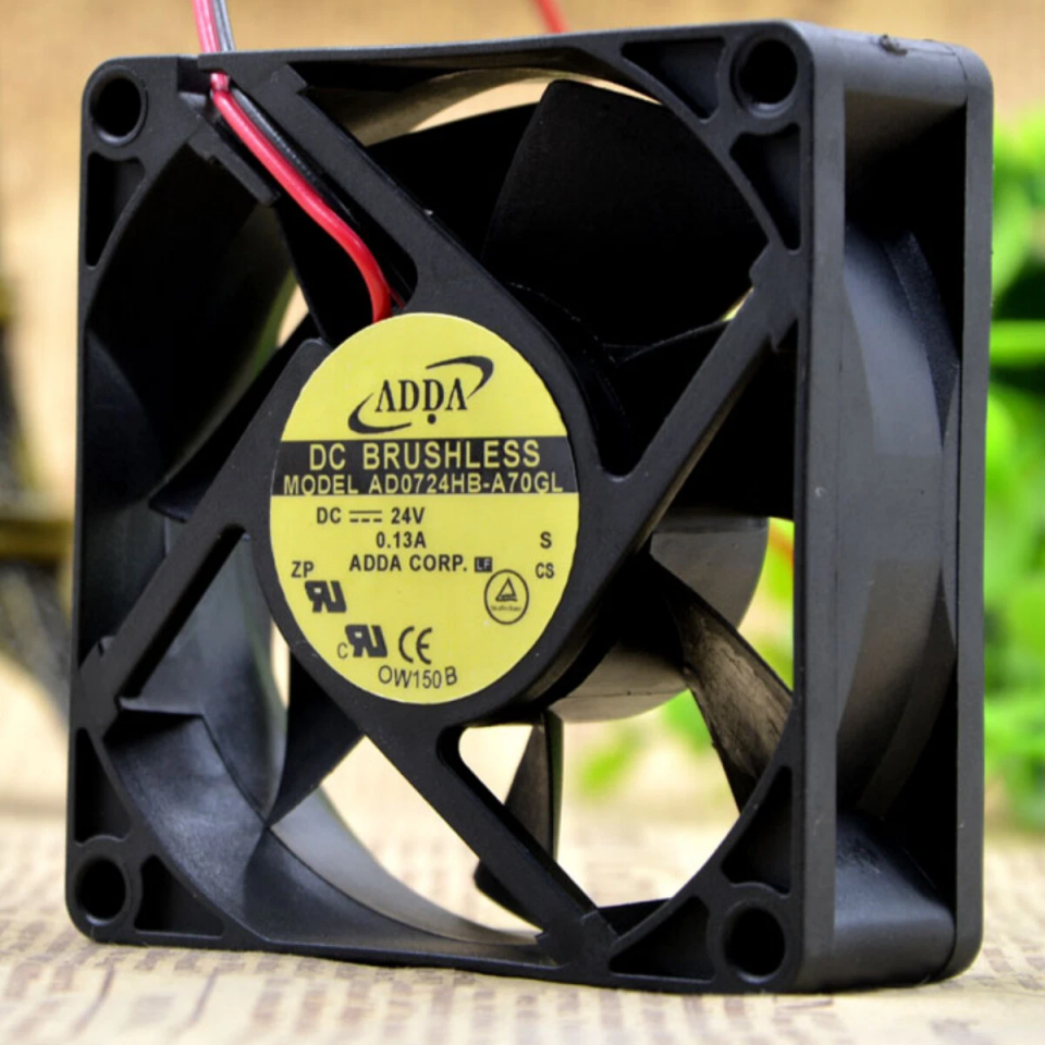 ADDA AD0724HB-A70GL-LF Aksiyel Fan 70x70x25mm 24V DC