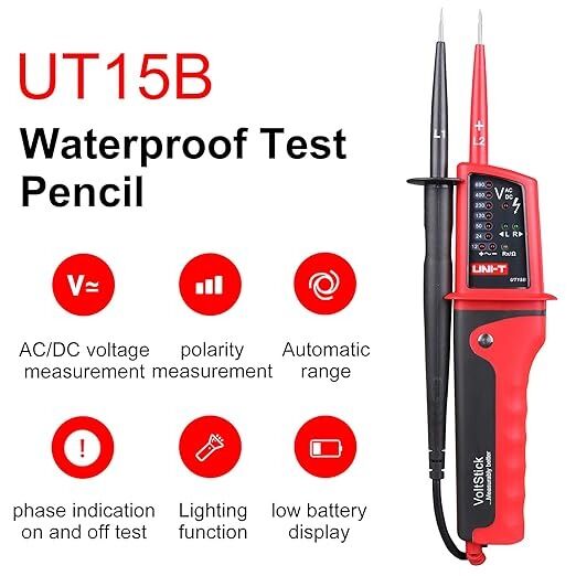 Unit UT15C Voltaj Test Aleti
