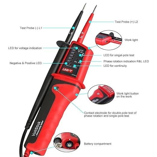 Unit UT15C Voltaj Test Aleti