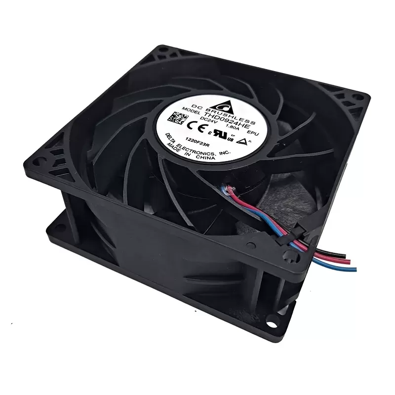 Delta THD0924HE 24V DC Rulmanlı Fan (4 kablolu)