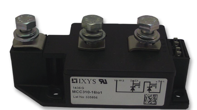 XYS MCC310-16IO1 Tristör Modülü 1.6kV 500A Y2 Panel