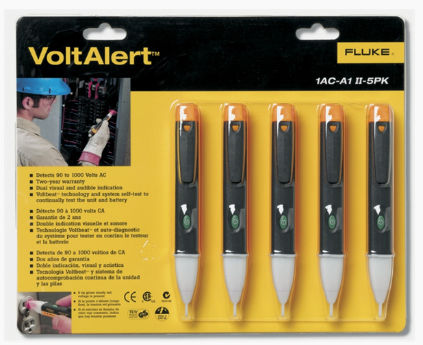 FLUKE 1AC-II 5PK VOLTALERT VOLTAJ DEDEKTÖRÜ 5' Lİ PAKET