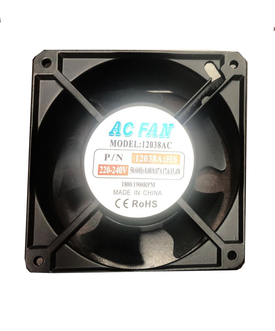 Tidar 120x120x38mm 220V AC Kare Fan