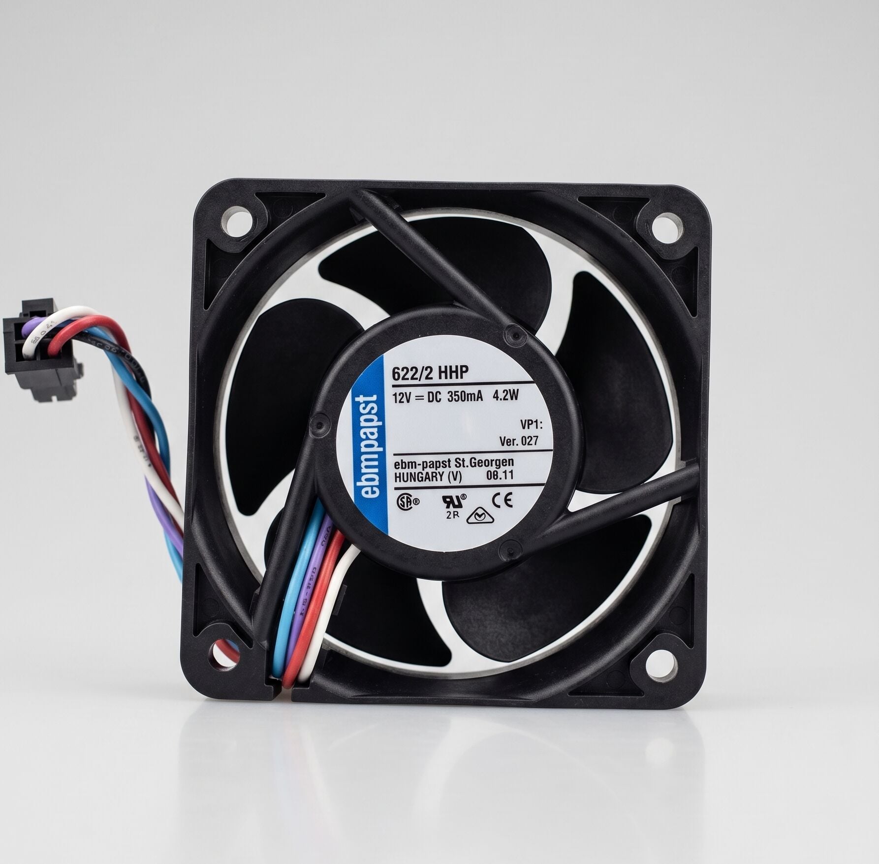 Ebm-papst 622/2HHP 12V 60x60x25 mm DC Kare Fan