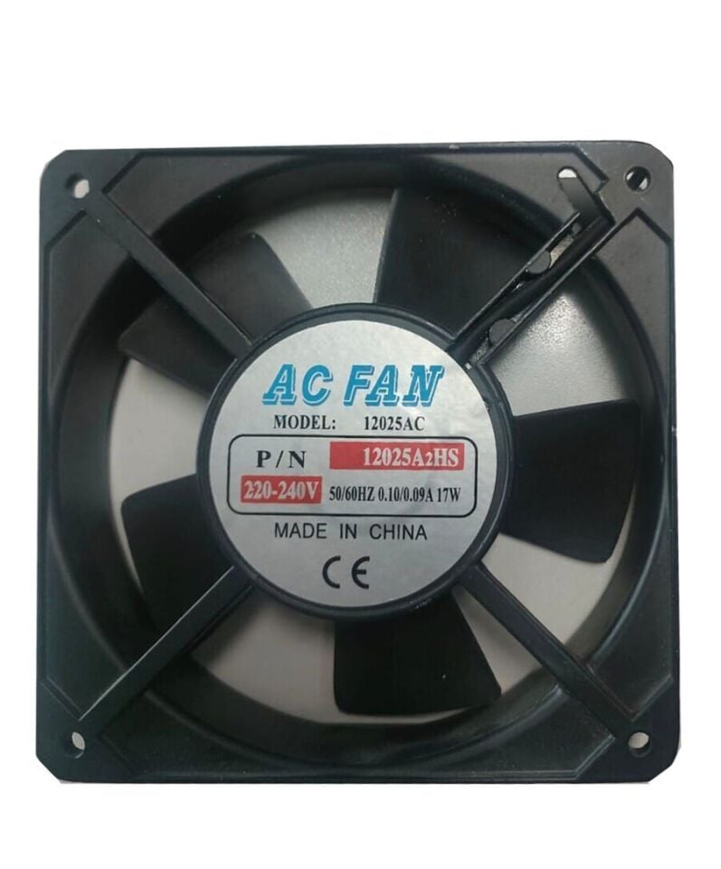 TİDAR 120X120X25MM 220V AC FAN