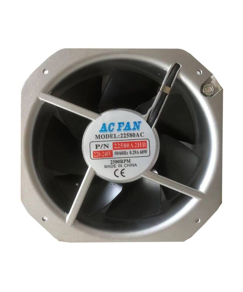 TAİDA 225x225x80mm 220V AC Kare Fan