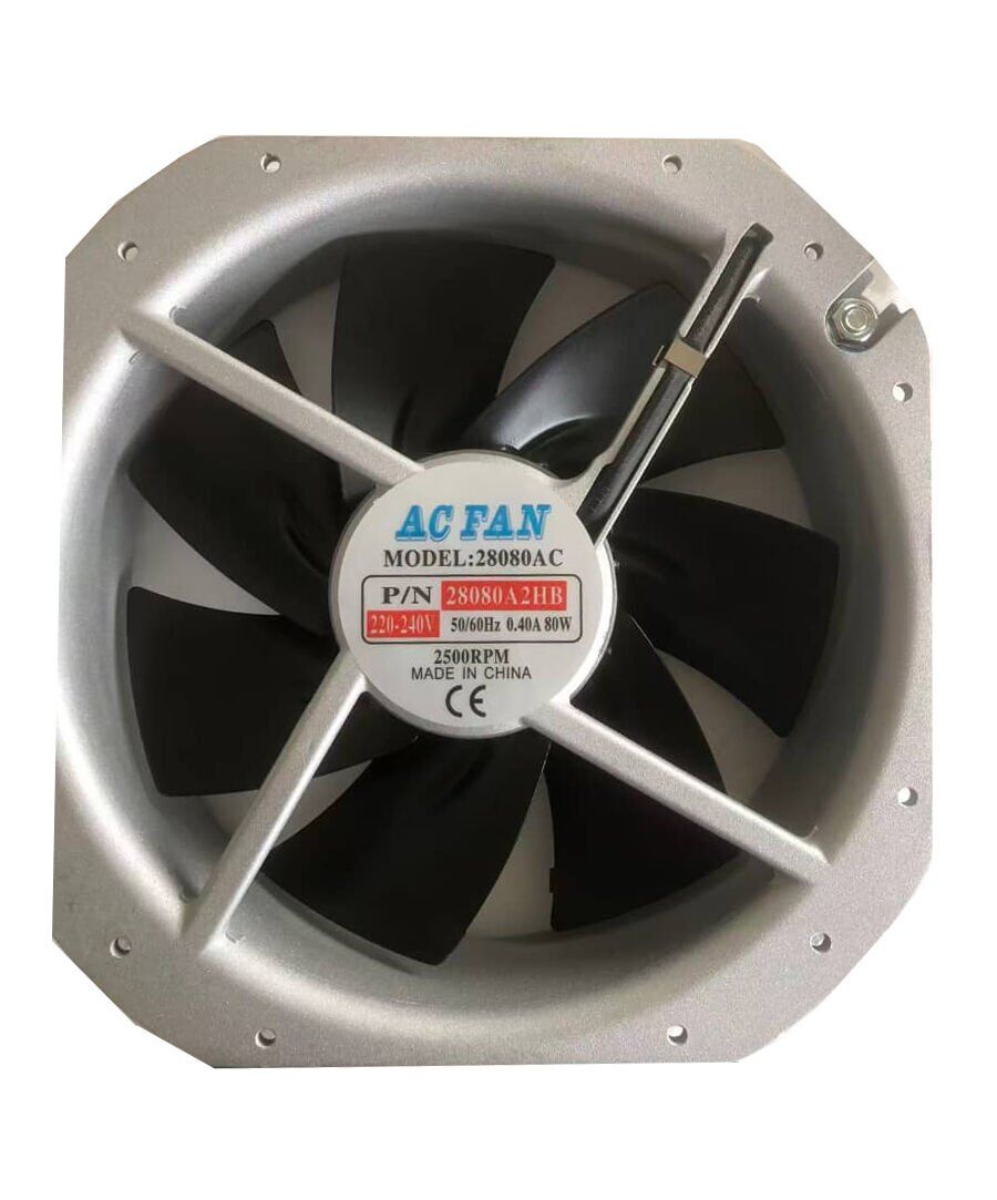 TAİDA 280x280x80mm 220V AC Kare Fan