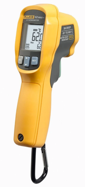 FLUKE 62 MAX+ El Tipi Kızılötesi Lazer Termometre