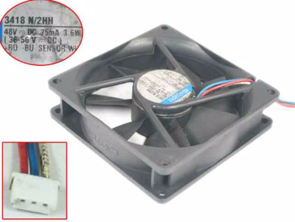 EBMPAPST 3418N/2HH FAN