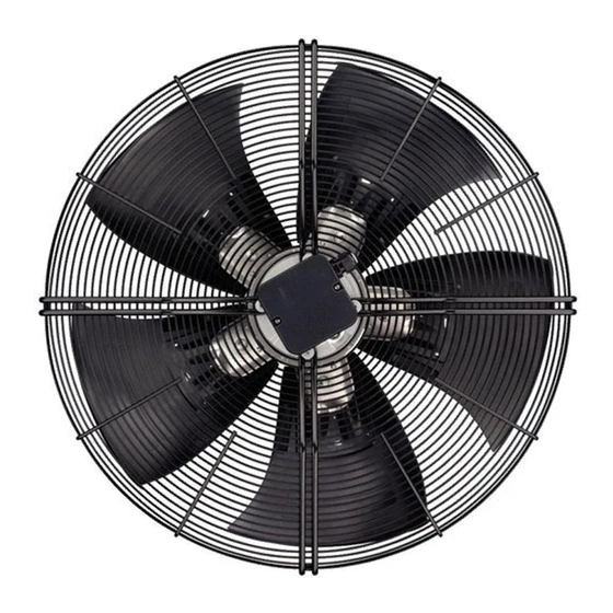 EBM-PAPST A4E500-AE03-01 Aksiyel Fan 230V Ø500mm