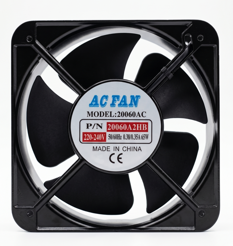 200x200x60 mm Aksiyel Fan 220V AC