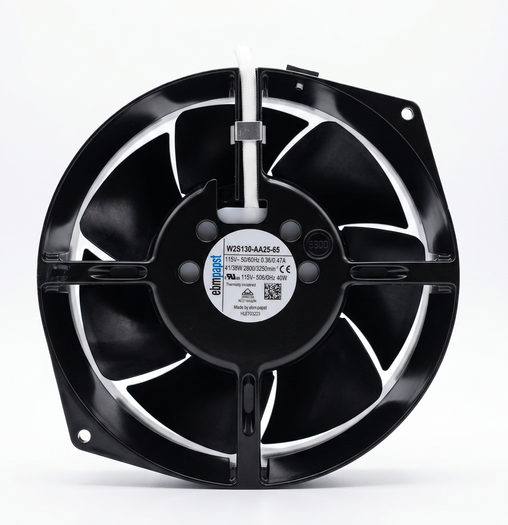 EBMPAPST W2S130-AA25-65 Aksiyel AC Fan 115V