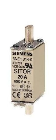 Siemens 3NE1820-0 Sitor Hızlı Sigorta NH000 80A. gS 690VAc/250VDc