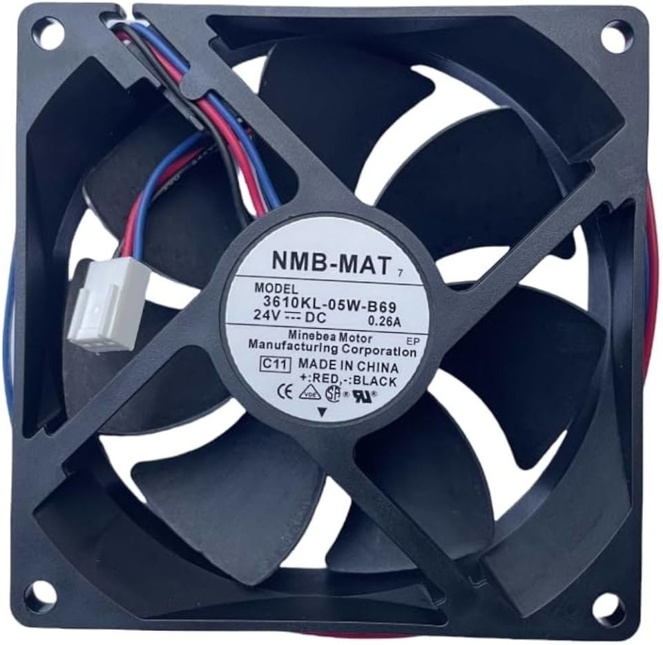 NMB-MAT 3610KL-05W-B69 DC Fan 24V 90x90x25mm Fan