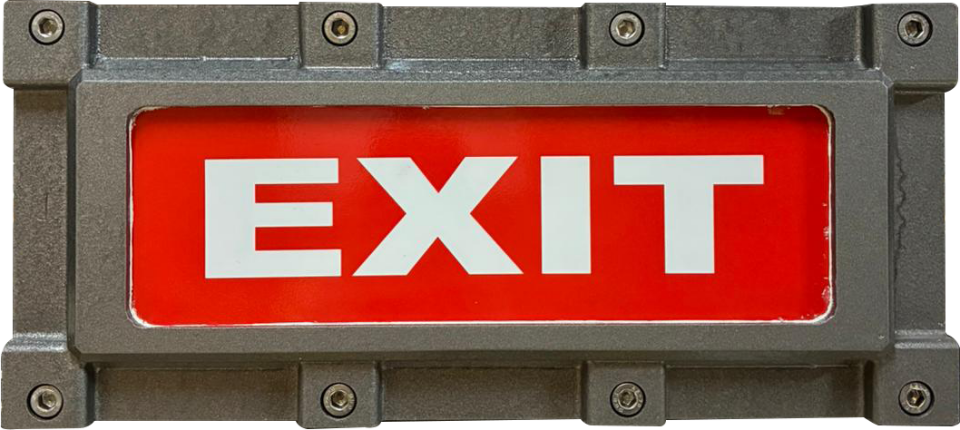 Exproof Exit Armatür Zone-1 Acil Çıkış Armatürü 9W 220V