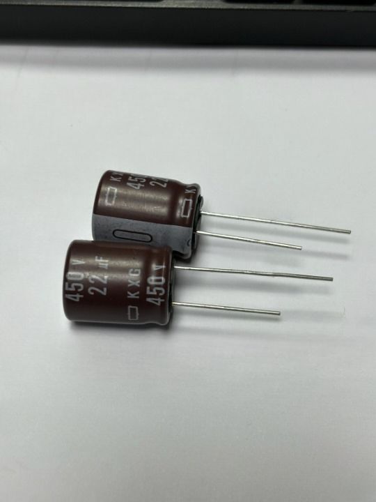 ELEKTROLİTİK KONDANSATÖR 450V 22UF - 2 ADET