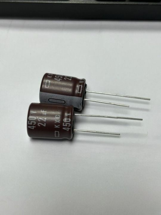 ELEKTROLİTİK KONDANSATÖR 450V 22UF - 2 ADET