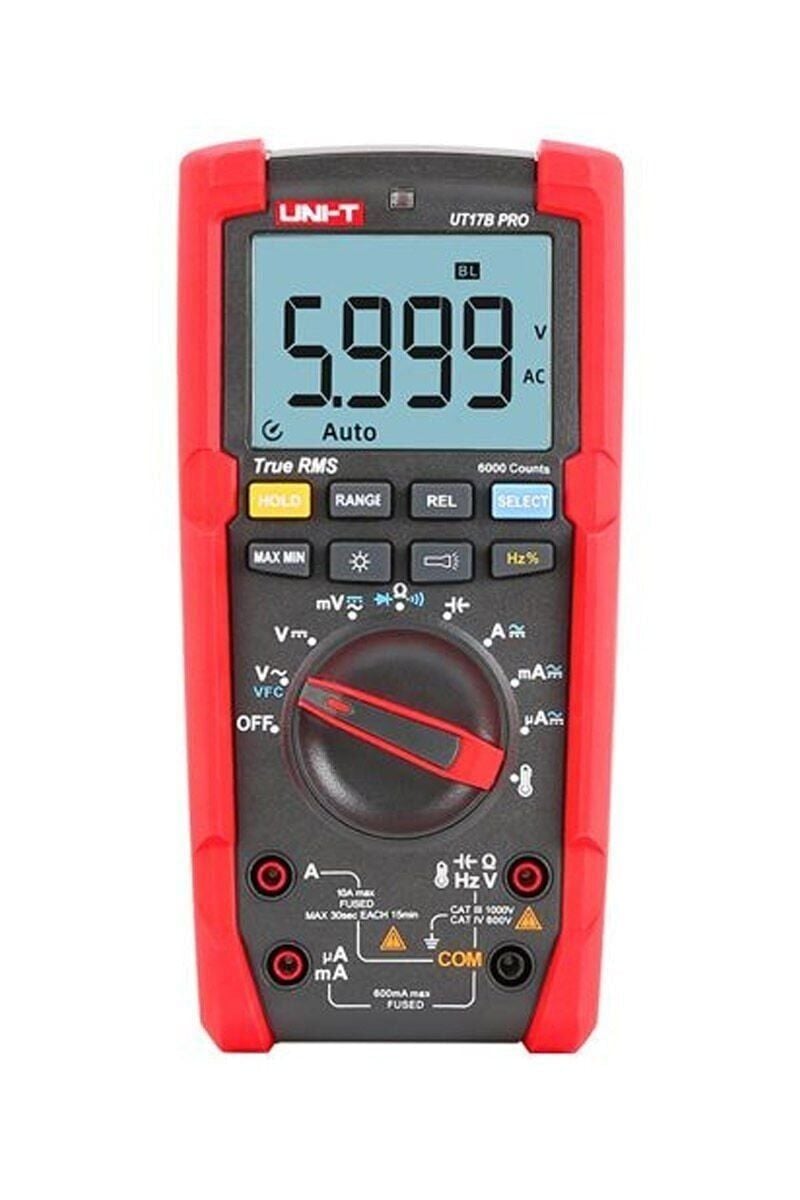Unit UT17B MAX Profesyonel Dijital Multimetre Ölçü Aleti