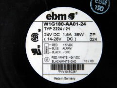 EBMPAPST W1G180-AA01-24 FAN