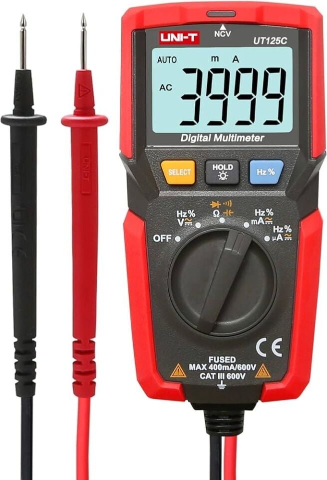 Unit UT125C Cep Tipi Dijital Multimetre